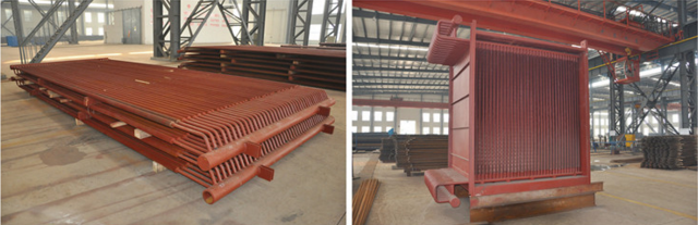 Superheater e Reheater de alta pressão antiusura do permutador de calor do desempenho para para a caldeira ISO9001 da indústria