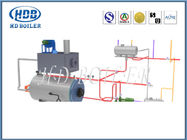 Gerador de vapor pintado liga da recuperação de calor de ISO9001 HRSG para a central elétrica