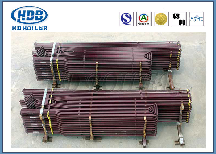 Tubo de Superheater industrial da caldeira da anti corrosão, aquecimento de alta velocidade do Superheater do gás de combustível