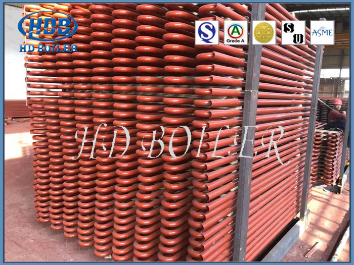 Superheater material inoxidável de poupança de energia e tratamento de superfície pintado Reheater