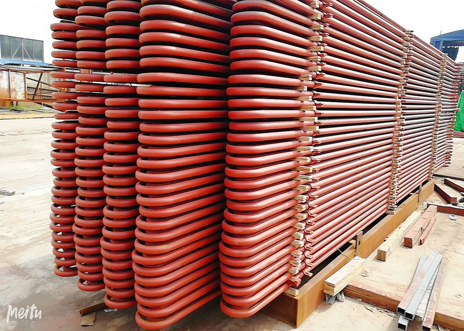 Superheater e Reheater do aço carbono com pintura para caldeiras de carvão pulverizado