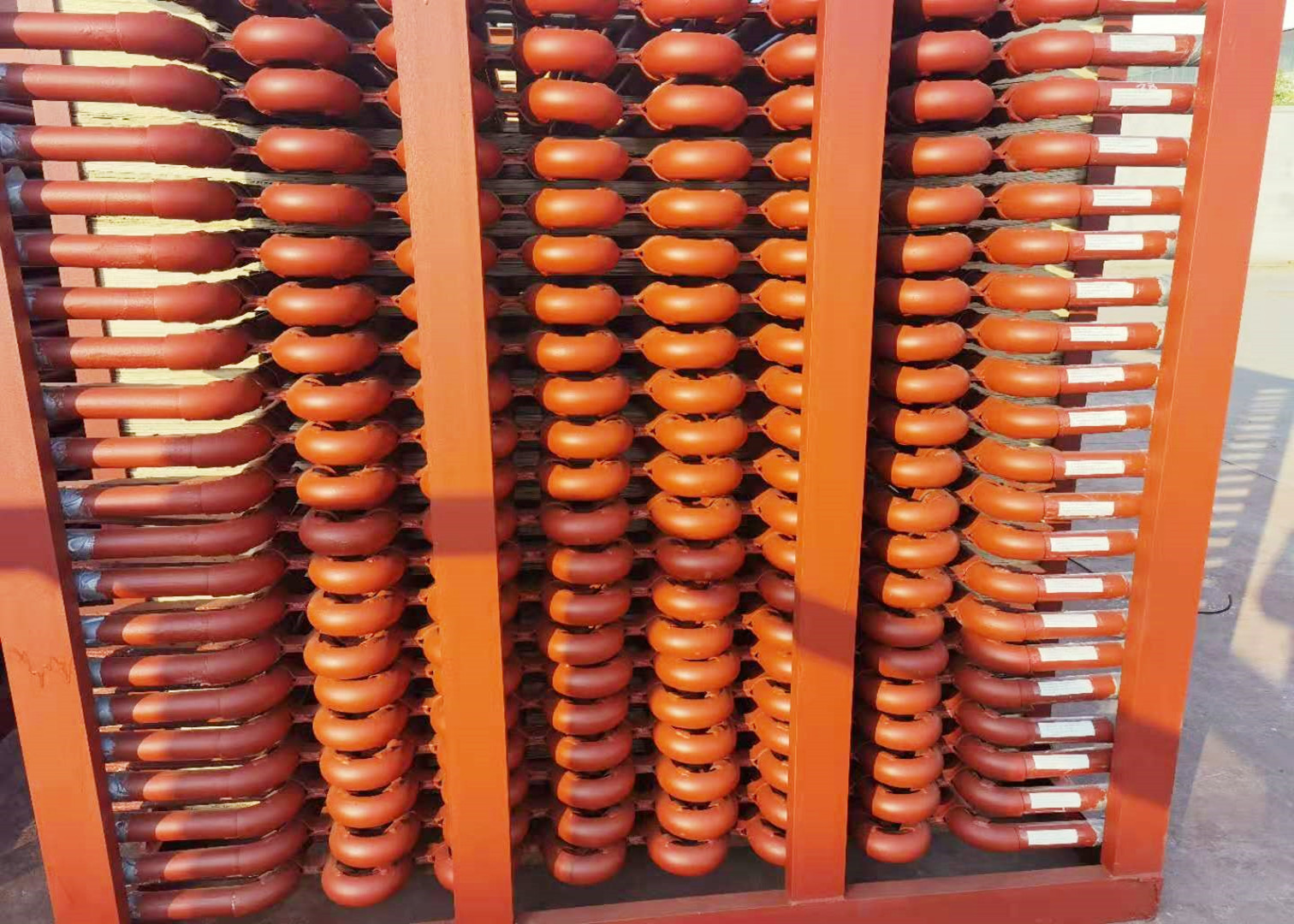 Peças de reparo padrão da caldeira do Superheater e do Reheater da caldeira de bobinas da serpente de ASME
