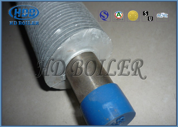 Frequência HF-alta que solda a aleta de cobre de alumínio do tubo desencapado espiral do aço carbono do tubo de aleta