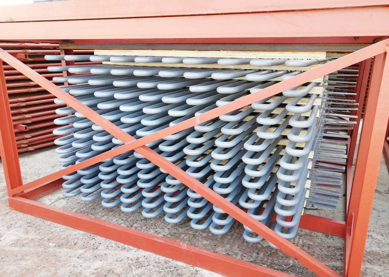 O aço mais grosso de alta frequência curvou os tubos de Superheater desencapados para a caldeira de vapor